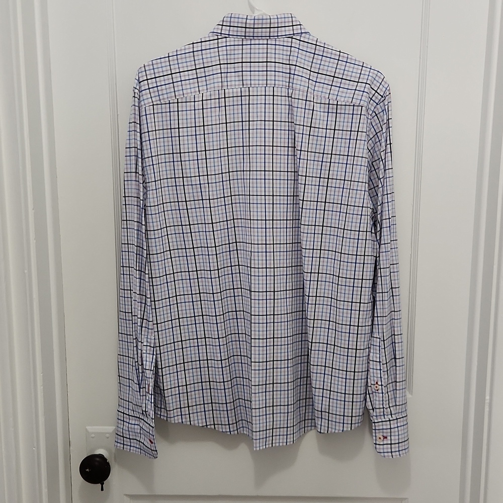 UNTUCKit Button Down Dress Shirt Size Medium - Picture 7 of 12